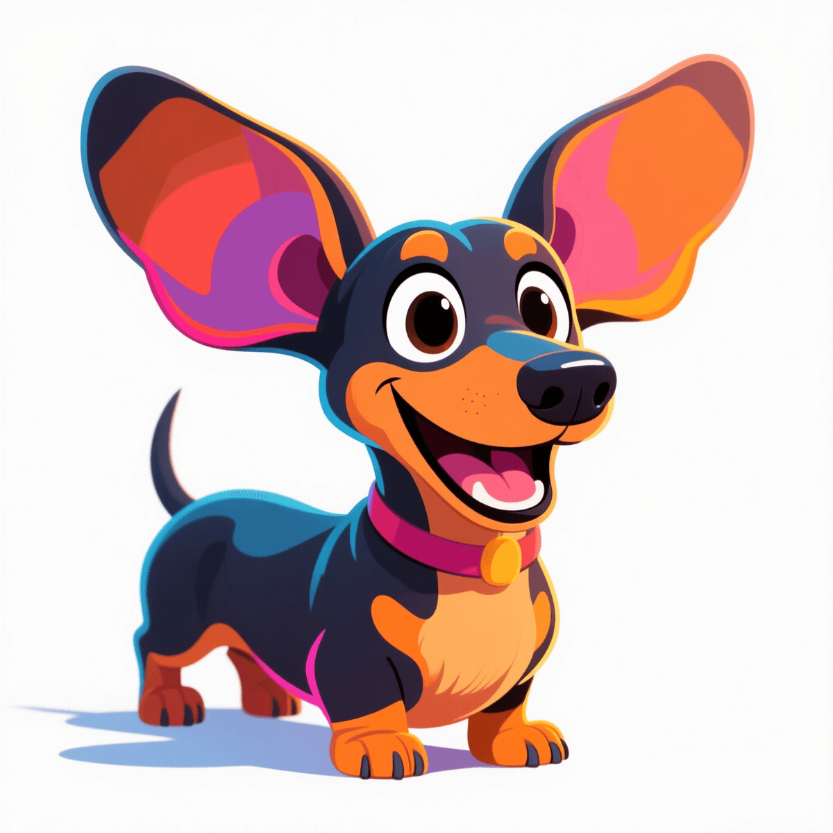 Pet caricature example 6