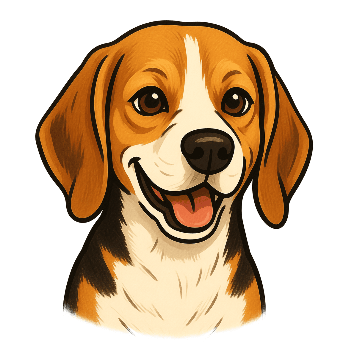 Pet caricature example 10